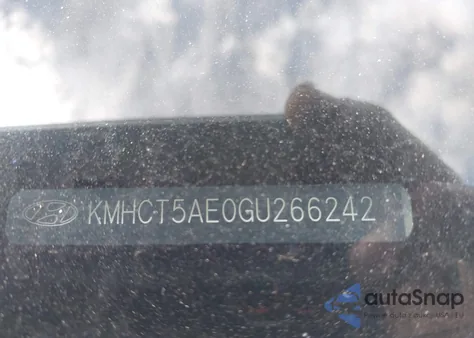 2016 Hyundai Accent Se z USA, uszkodzony, nr VIN KMHCT5AE0GU266242